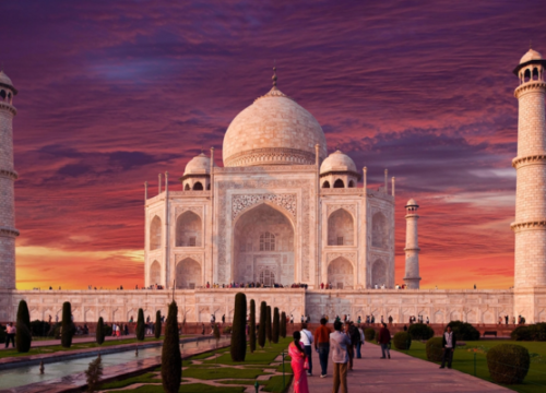 New Delhi to Agra Mathura Flight Tour